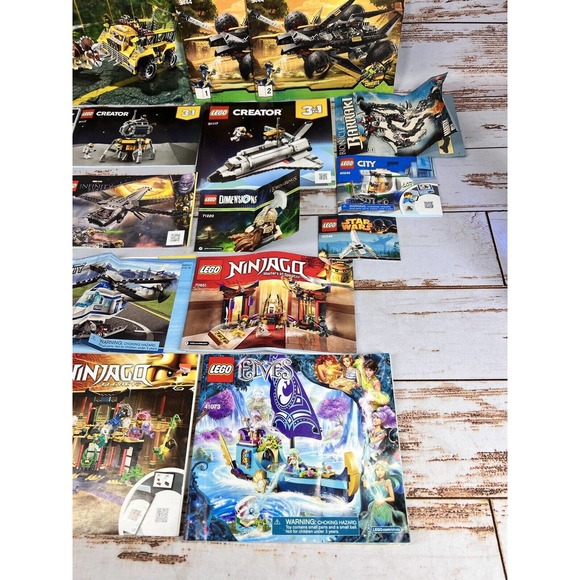 Assorted Lego Manuals lot of 20 - Picture 6 of 6